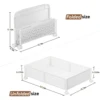 Under The Bed Storage Container with Wheels Tool Free Assembly Under Bed Shoe Storage Organizer Bin Drawer for Drawer Dorm 6