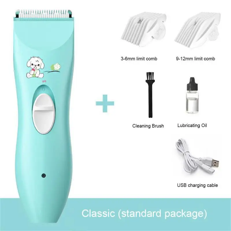 1/2/3PCS Children's Electric Clipper Silent Barber Rechargeable Shaver Baby Electric Clipper Barber