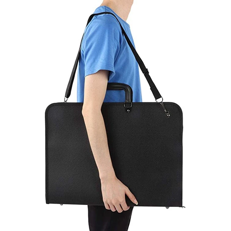 Art Portfolio Case with Zipper art portfolio case Artist Carrying Case Poster Board Tote Bag for Art Storage Folder