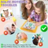 Magnetic Drawing Board for Toddlers Magnet Beads and Pen Drawing Board Montessori Educational Sensory Travel Toys 3