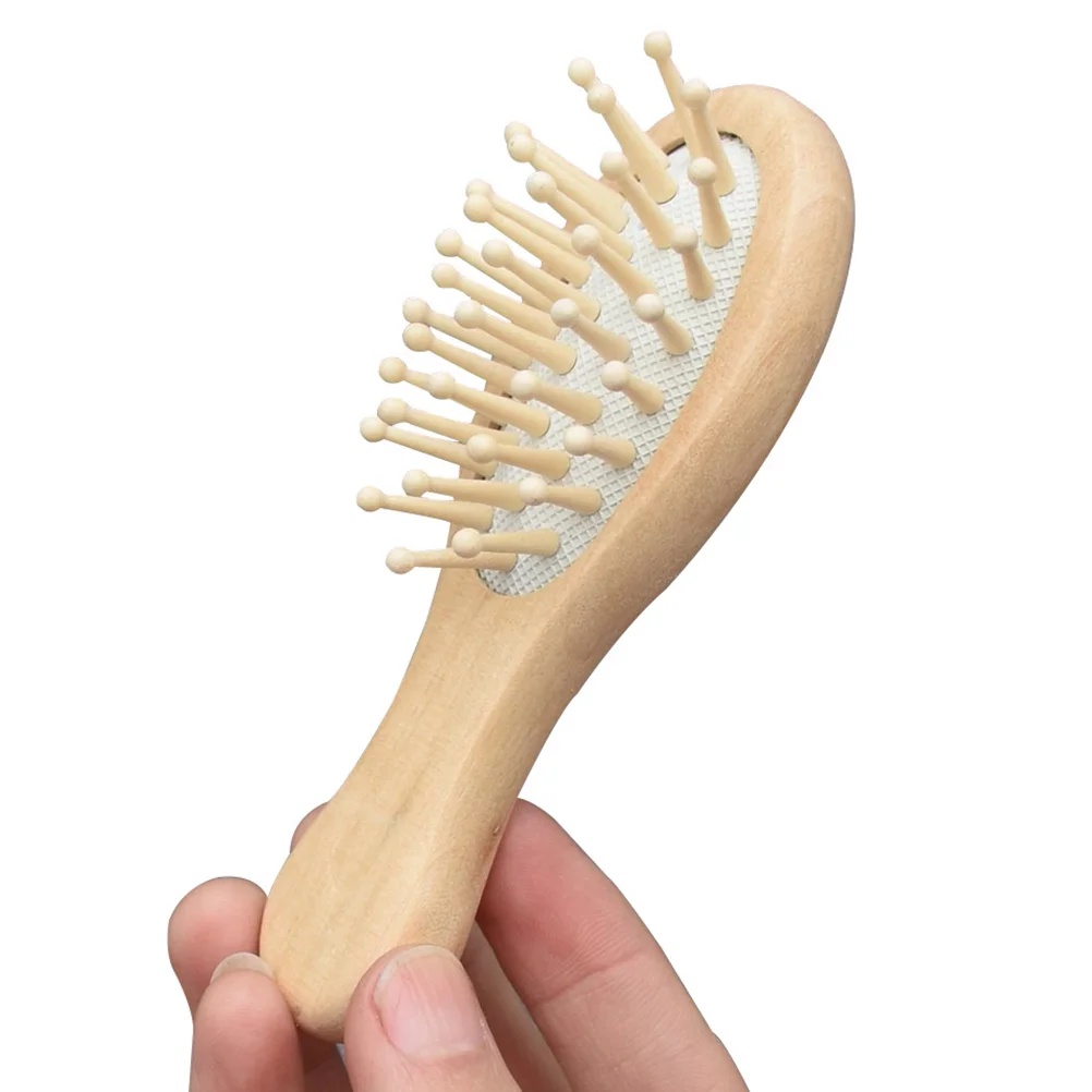 

Wooden Massage Comb Scalp Massage Brush Combs Anti-static Small Massage Natural Wood Hair Comb