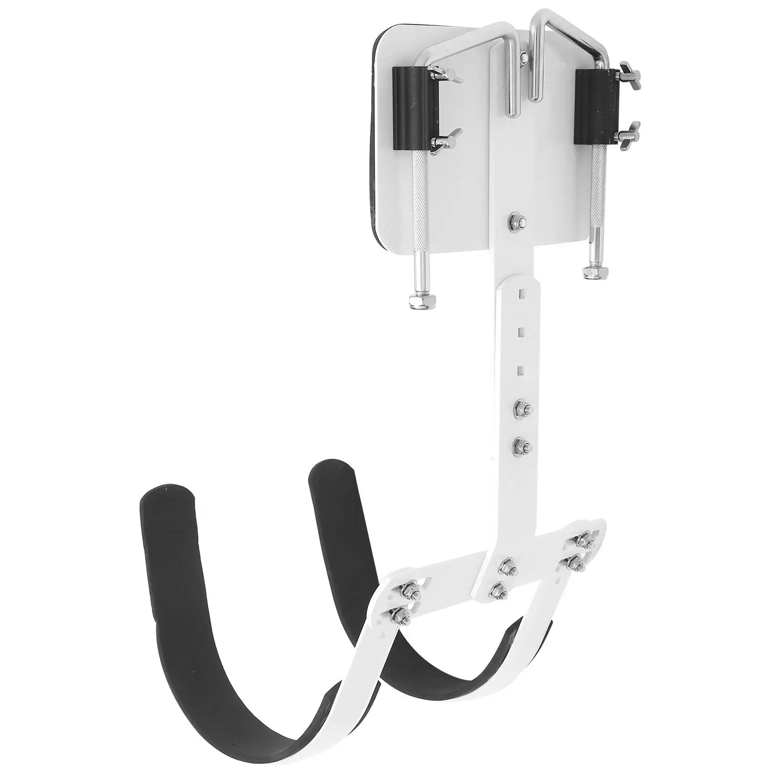 Snare Drum Frame Back Stand Aluminum Alloy Carrier Shoulder Strap Marching White