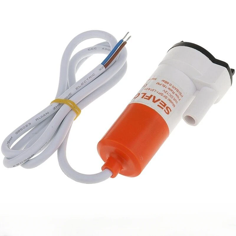 마이크로 수중 휴대용 DC 워터 펌프 배터리, RV 물 탱크, 차 세트, 식품 등급 펌프, RV 보트, 12V