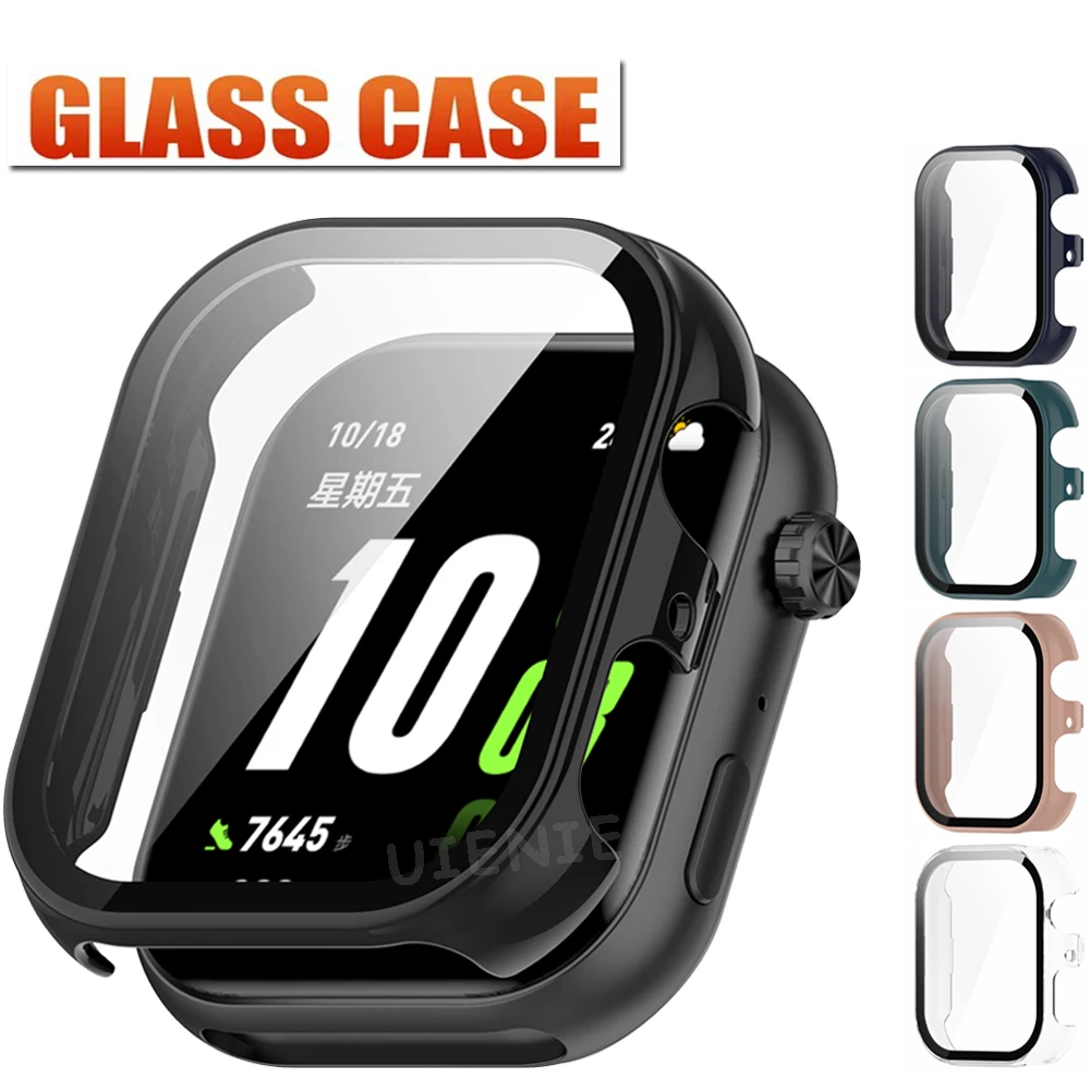 Protective Watch Case Cover with Glass Full Coverage