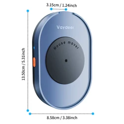 Automatic Undetectable Mouse Mover with ON/OFF Switch to Prevent Screen Lock (Basic Version)