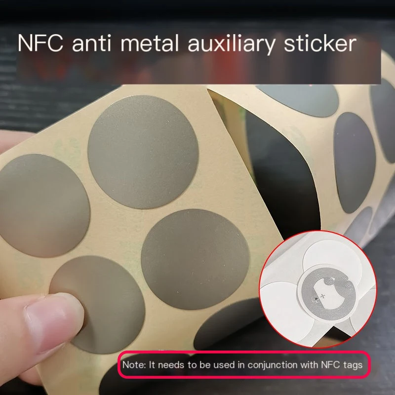 Ferrite Shielding NFC Anti-Magnetic Sticker for Signal Interference Blocking