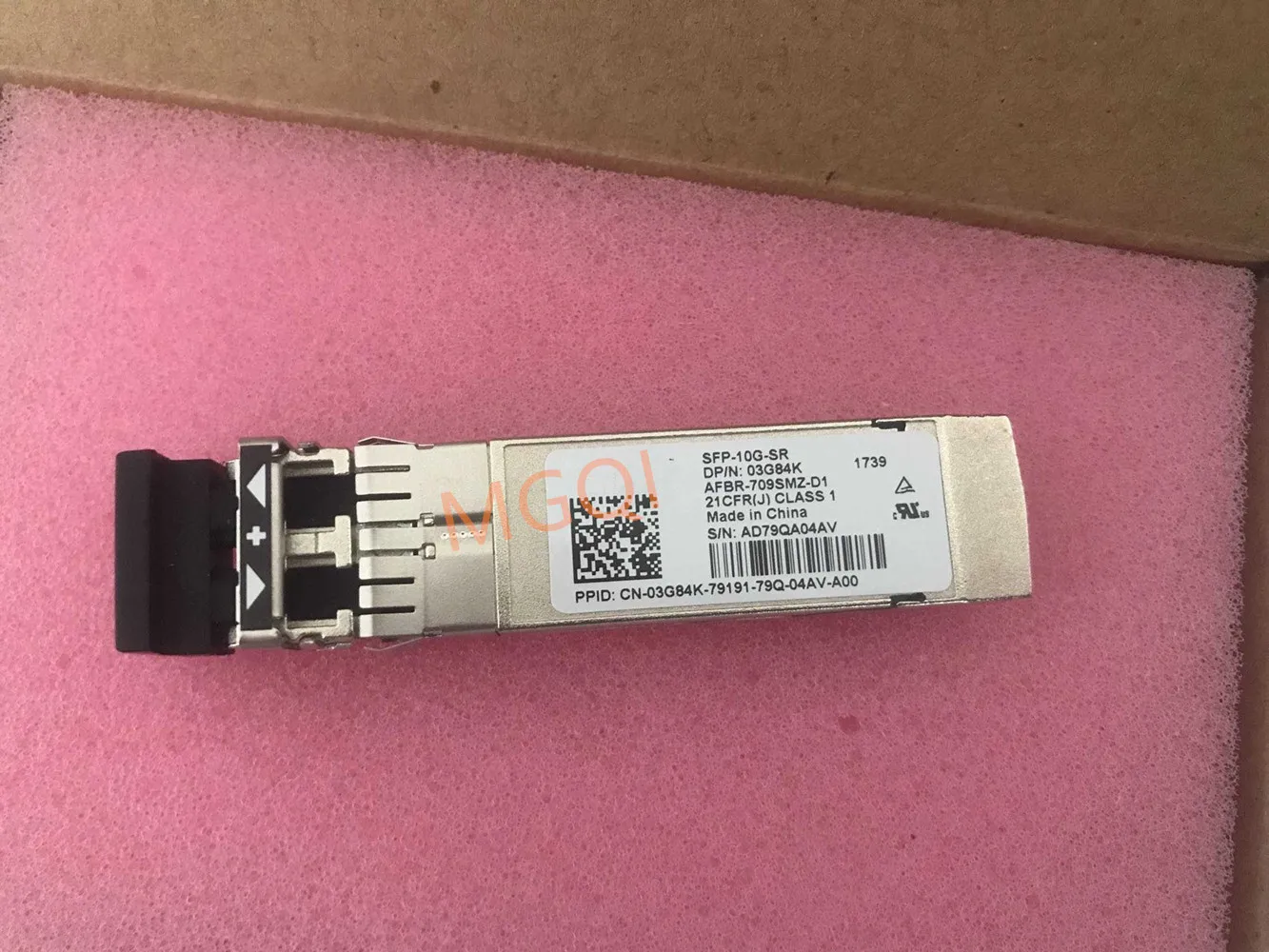 Del-I/AFBR-709SMZ-D1/03G84K/SFP-10G-SR/10Gbase-SR/850nm 300m 10g Transceiver/10g network adapter general switch reyee 10gbase sr sfp transceiver mm 850nm 300m lc