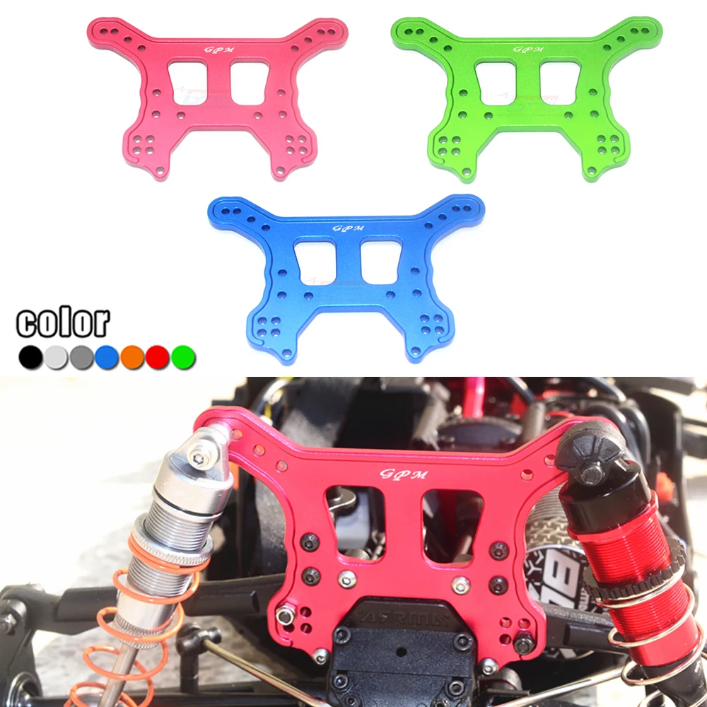 Gpm Metallo Alluminio Ammortizzatore Posteriore Piastra Ammortizzatore Posteriore Telaio Ar330189 Per Arrma 1/8 Typhon 6S Blx Buggy Ara106046