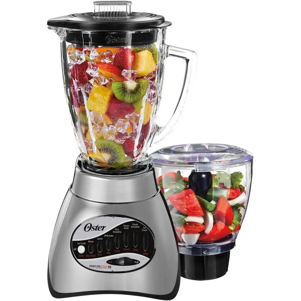 Core 16-Speed Blender with Glass Jar, Black, 006878 +  2-Slice Toaster with Advanced Toast Technology, Stainless Steel