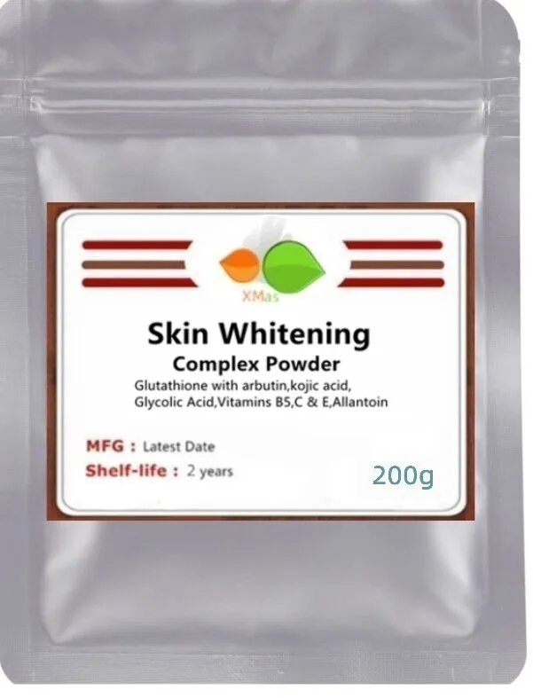 Kojic Acid Powder Cream Skin Whitening Glutathione with Arbutin Kojic Acid Glycolic Acid Vitamins B5 C & E Allantoin