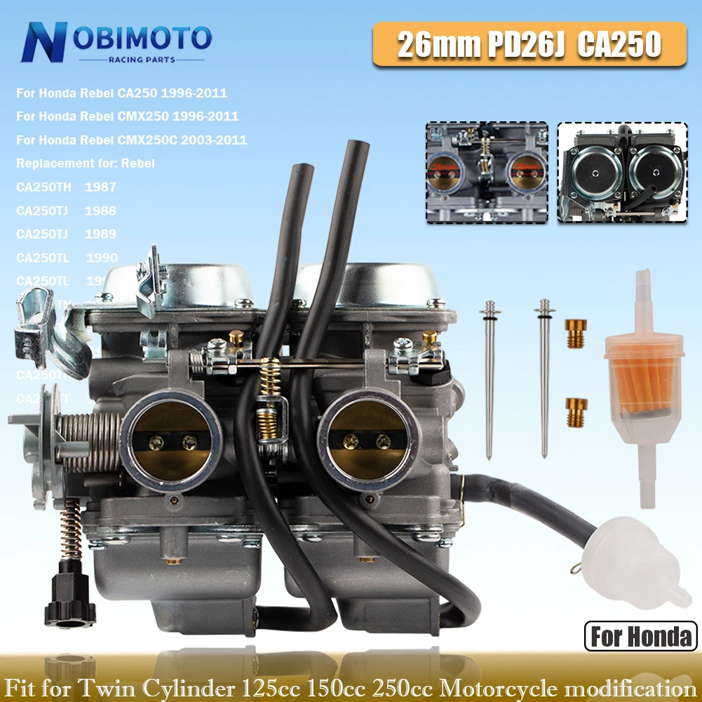 レブル250/ナイトホーク/250T用シリンダー/ピストン互換キット レブル250/ナイトホーク/250T用シリンダー/ピストン互換キット