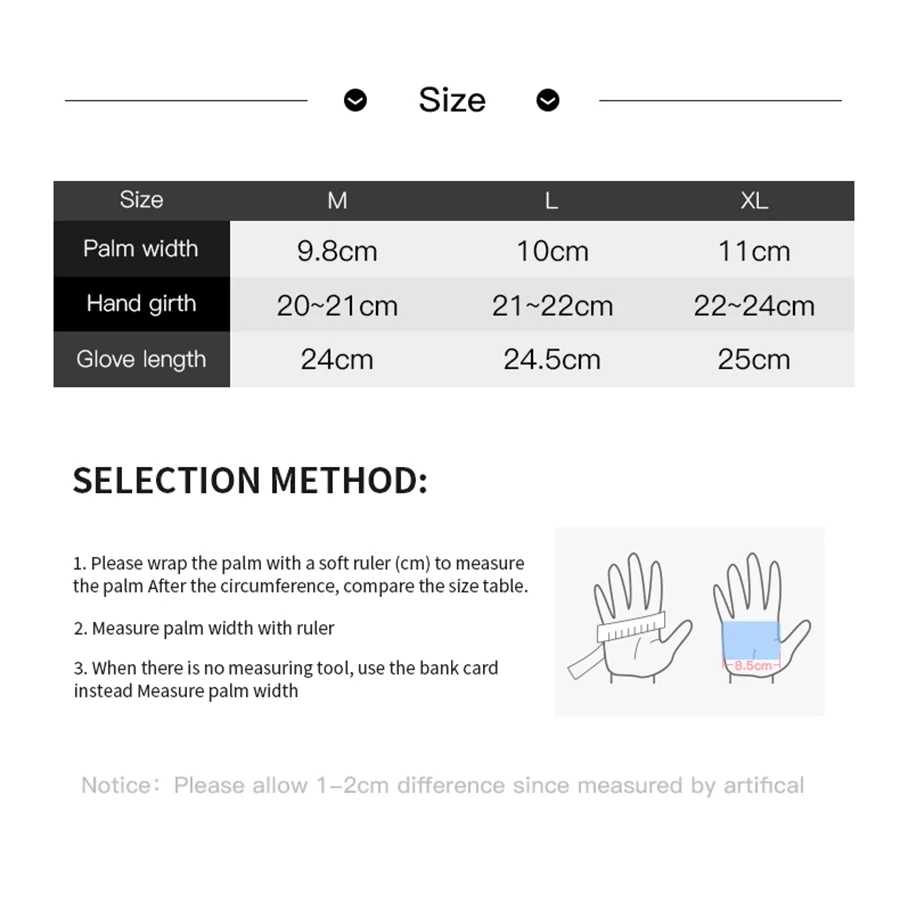 Autumn Winter Outdoor Cycling Gloves Water Windproof Thicken Warm Touchscreen Shockproof Nonslip Riding Motorbike Gloves Men