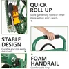 Hose Reel Hold Up To 300 Ft Heavy Duty Garden Hose Reel Sturdy Water Hose Reel Cart 4 Wheels Storage Basket Garden Lawn Yard 4