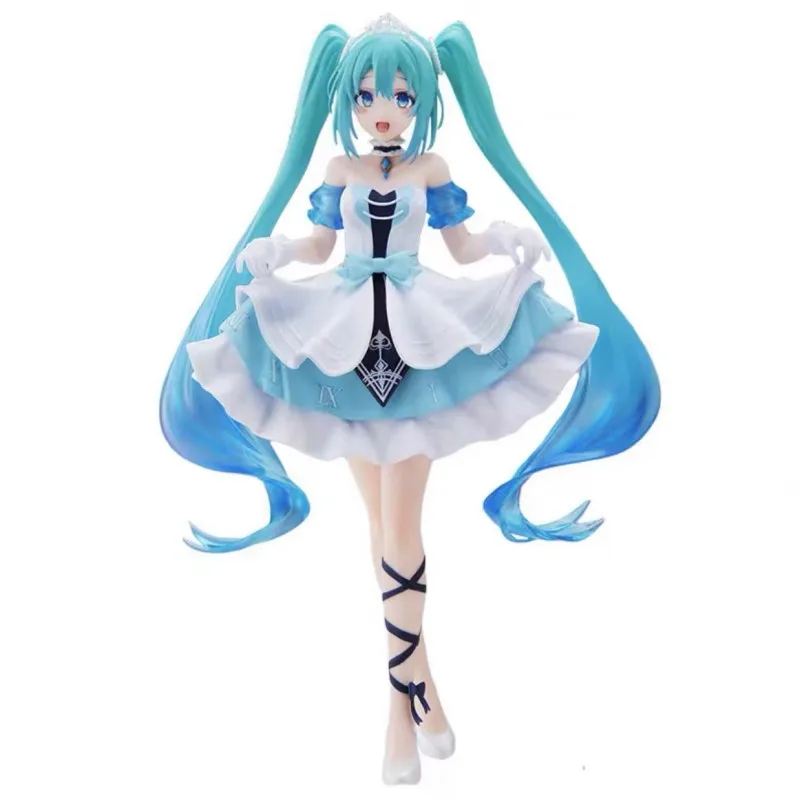 Nuovo Anime Hatsune Miku Cantante Virtuale Manga Figurine Cenerentola Hatsune Miku Pvc Action Figure Kawaii Modello Regalo Di Capodanno