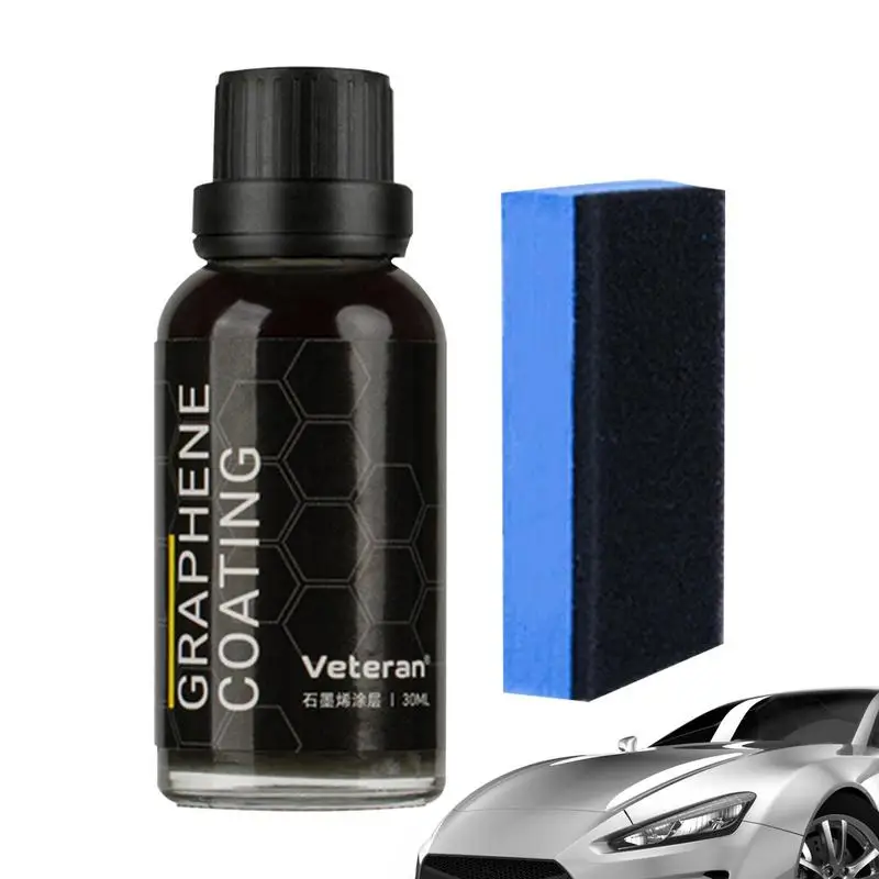 

Ceramic Coating for Car 30ML Protective Ceramic Car Coating Agent Easy to Apply Coating for Paint Metal Universal Coating Liquid