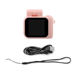 Ultra Compact Retro Mini Camera with HD Display and Flash Lamp - Camera Add 128G (C No Battery Dock)