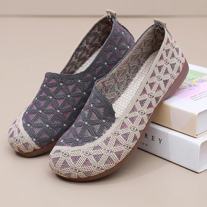 thumbnail image 2 of Spring And Summer Fashion New Mesh Breathable Round Toe Shallow 2 of 14