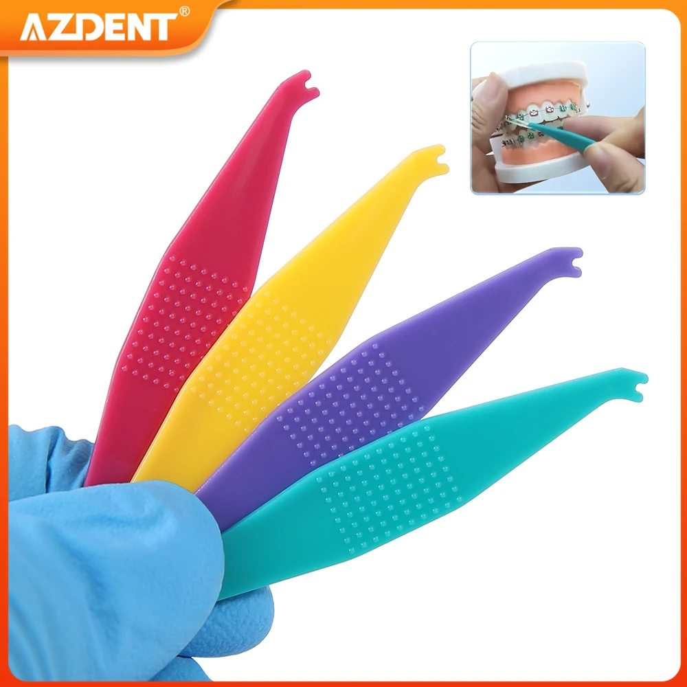 50PCSAZDENTDentalOrthodonticElasticRubberBandPlacerAssorted