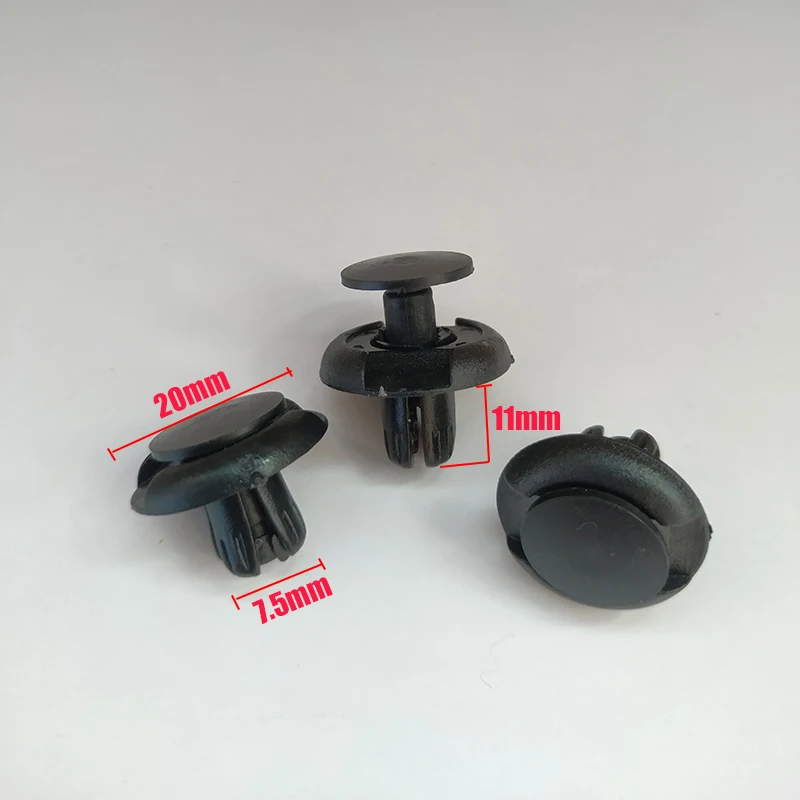 Find *Set Of 10* NEW Honda Acura Front Fender Push Type Retainer Clips 91512-SXO-003 In Saint - Foto 5