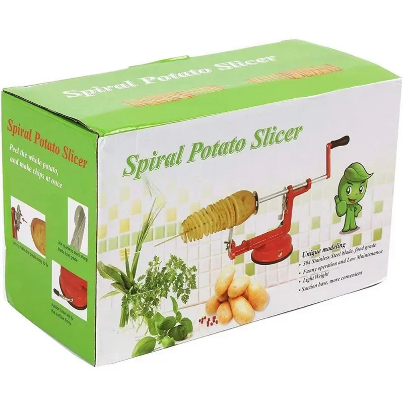 Spiral Slicer Blade Hand Slicer Cutter For Cucumber Carrot Potato Vegetables