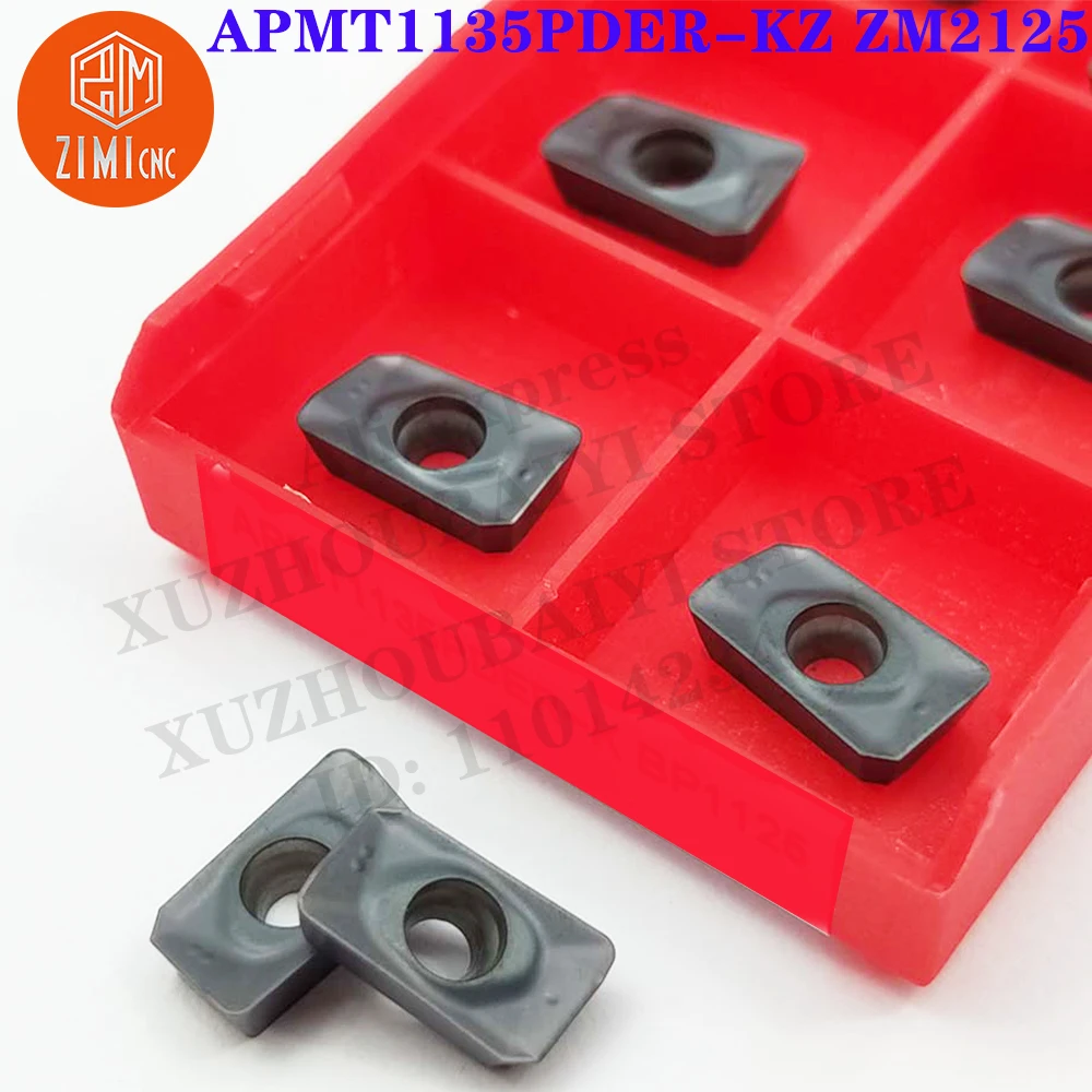 

АПМТ1135ПДЭР-КЗ ЗМ2125 APMT1135PDER-KZ твердосплавная вставка Инструмент для фрезерной вставки Инструменты с ЧПУ Токарный станок по металлу Резак Обработка концевых фрез Кермет