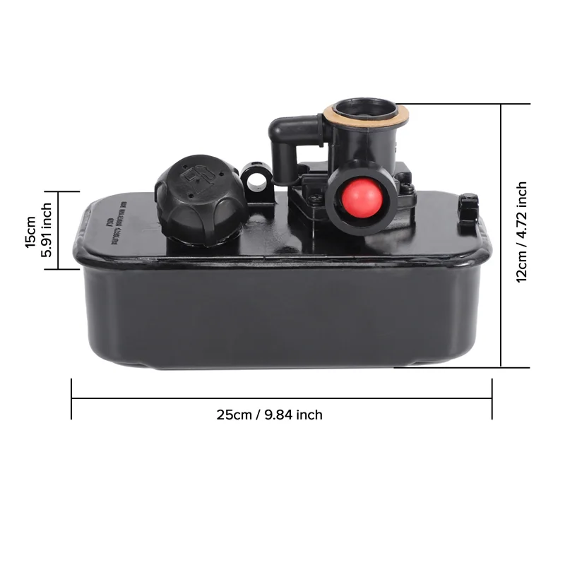 

Fuel Gas Tank Mower Carburetor Carb For Briggs & Stratton 494406 499809 498809A