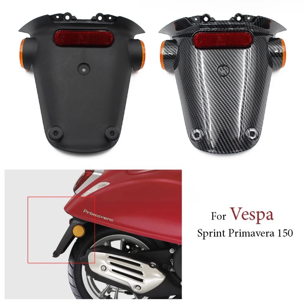 Pokhaomin Moto Targa Posteriore Parafango Paraspruzzi Per Vespa Sprint Primavera 150