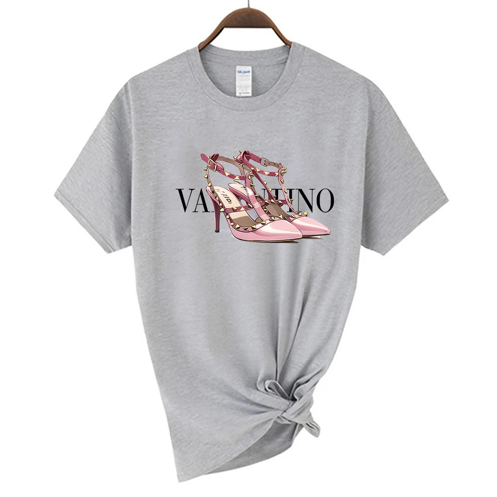Cotton T Shirt t shirt Cotton Letter Print Woman Men's T-shirt Summer Tees Fashion Tops Unisex Oversized Blouse