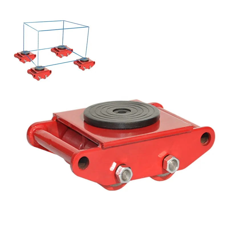 

6 8 10 12 15 18 24 30 ton loading Tank trolley roller skates Machinery Moving equipment CRA Cargo Trolley Skates/Cargo Roller