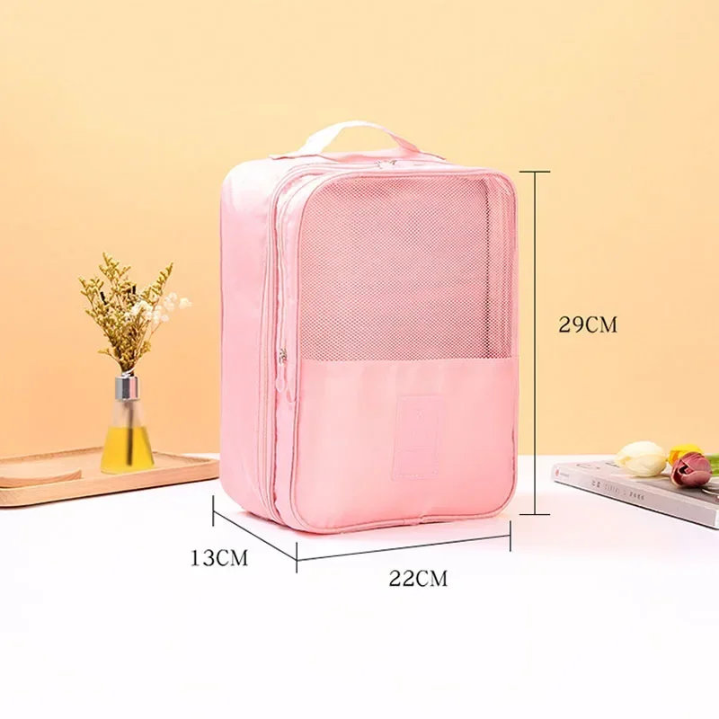 Shoe storage bag 3 layers Portable Travel Shoe Bag Multifunction Toiletries Sundries Underwear Clothes Bags Shoe Organizer Storage Accessories
