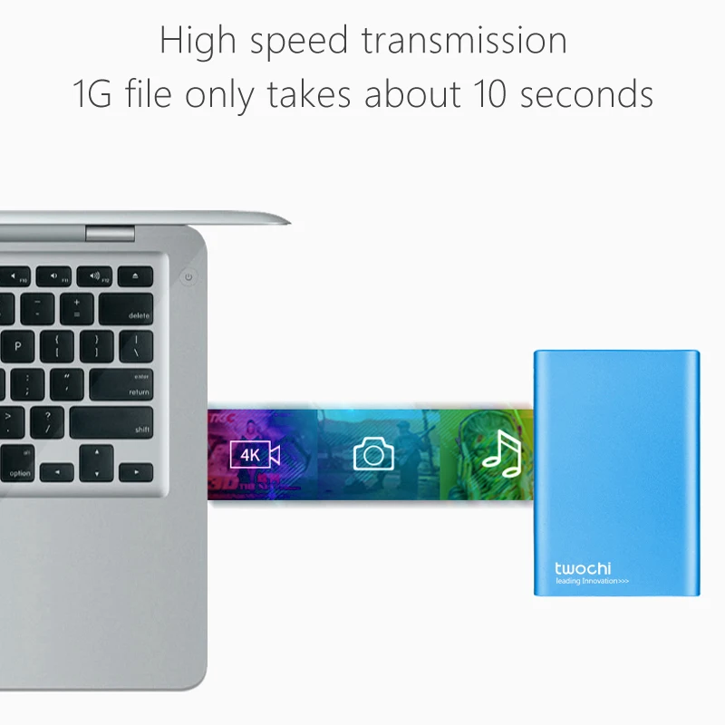 Disque dur externe,silver750GoDisque dur externe HDD usb 3.0, 1 to, pour PC, Mac, tablette
