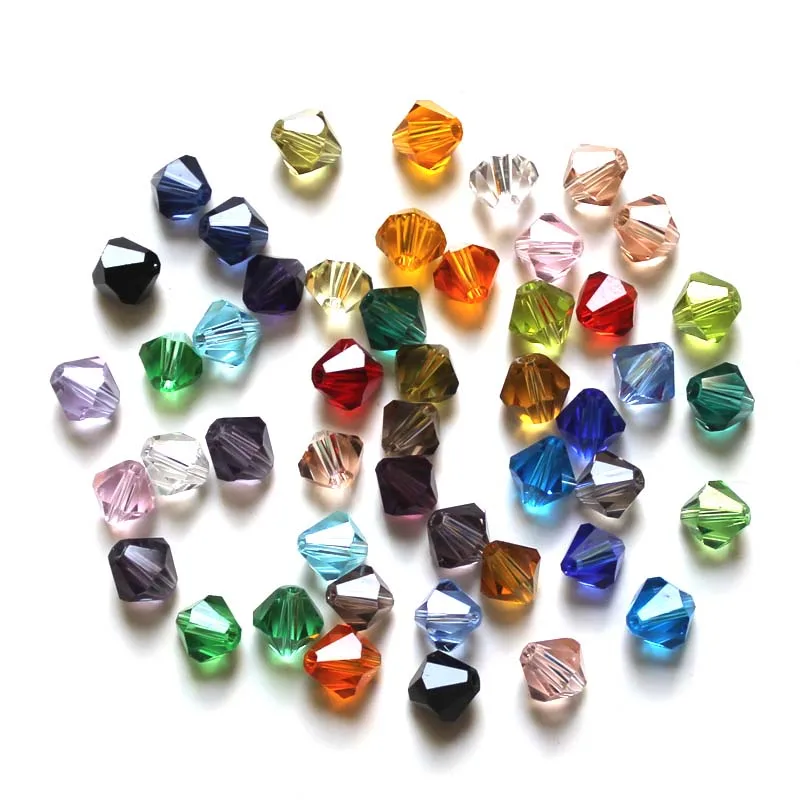 Stylish bicone beads bulk for Crafting 