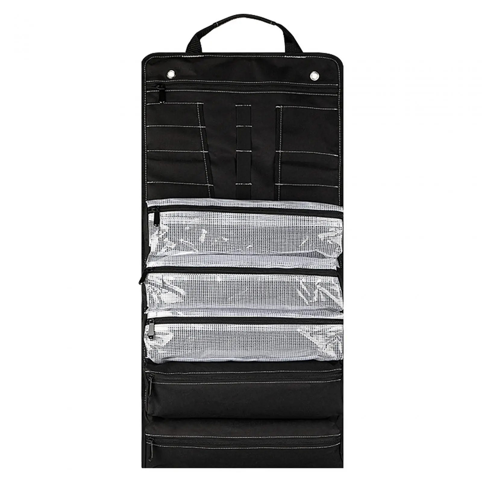 

Roll up Tool Bag Carry Case 13 Pockets Multipurpose Wear Resistance Organizer Foldable Wrench Bag for Outdoor Car Accessories