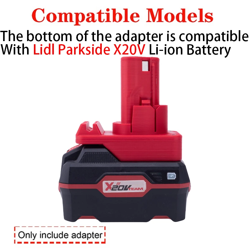 20 Li Lidl Power Tool Batteries Battery Adapter/Converter For Lidl