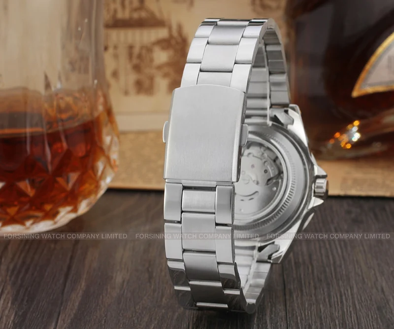 Winner Automatische Mechanische Herrenuhr Top-Marke Luxus Drehbare Lünette Timer Leuchtend Zifferblatt Datum Kalender Klassische Herren-Armbanduhr – Detail 4