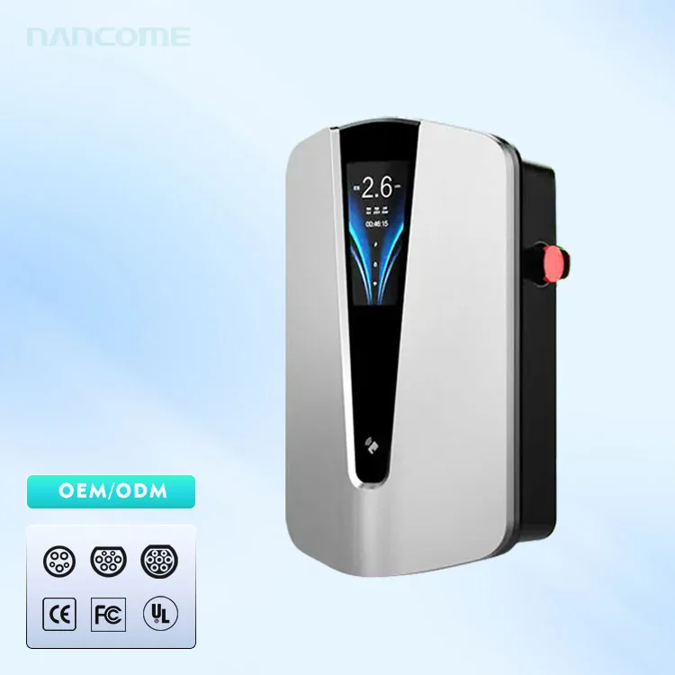 New Energy Ac Ricarica Pile Livello 3 Wall Box Ev Caricabatterie Pole Type2 Wallbox 14Kw Ocpp1.6J Stazioni Di Ricarica A Parete