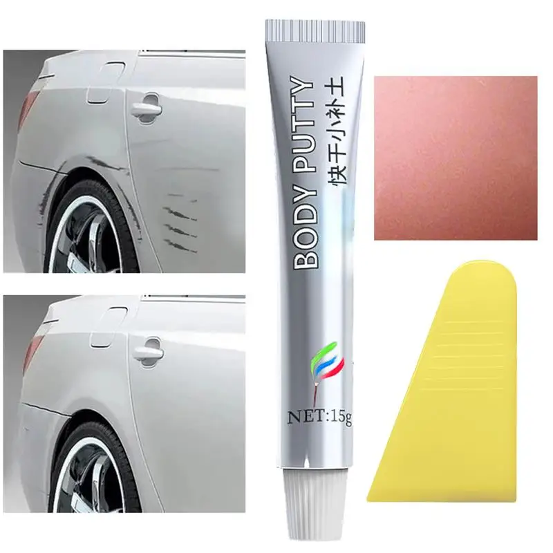 

Car Paint Putty 15g Quick Drying Putty For Car Paint Automotive Maintenance Fast Molding Putty For Trucks Minivan Caravan