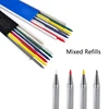 3.0mm Pencil Set Metal Mechanical Pencil Colored Erasable Pencils Writing Drawing Tools Carpentry Marker Pencil 4