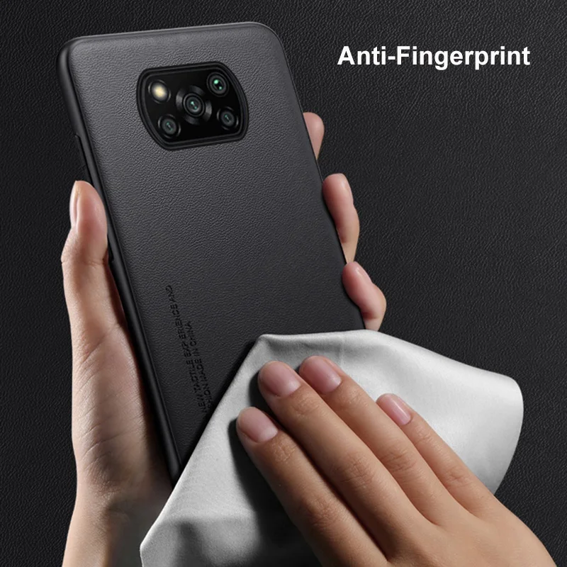 Premium PU Leather Shockproof Phone Case - Luxury Protective Back Cover