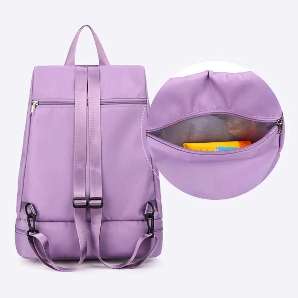 Wasser Nass Trocken Trennung Fitness Tasche Faltbare Wasserdichte Schwimmen Rucksack Tragbare Große Kapazität Sport Schulter Tote Wandern – Detail 5