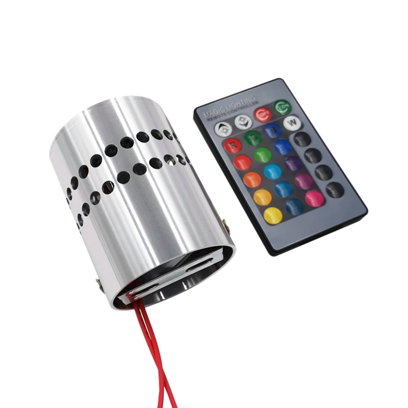 Акция! Спиральная настенная лампа RGB ночник с дистанционным управлением для