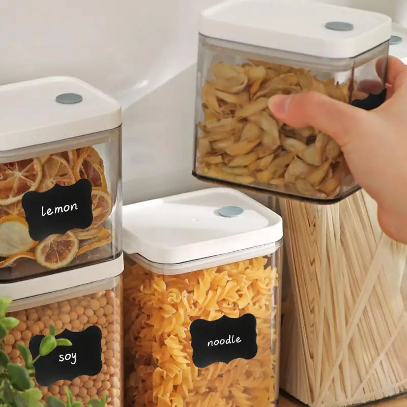 Waterproof Blackboard Stickers Household Kitchen Jam Jars Organizer Labels Storage Bottles Tags Chalkboard Sticker Label