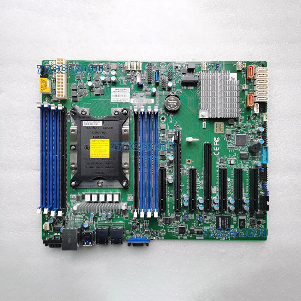 Original Server Motherboard For Supermicro X11SPL-F C621 LGA3647 7*PCI-E3.0 Support 6142 6148 6150 Good Quality 8 Original Server Motherboard For Supermicro X11SPL-F C621 LGA3647 7*PCI-E3.0 Support 6142 6148 6150 Good Quality - Image 6