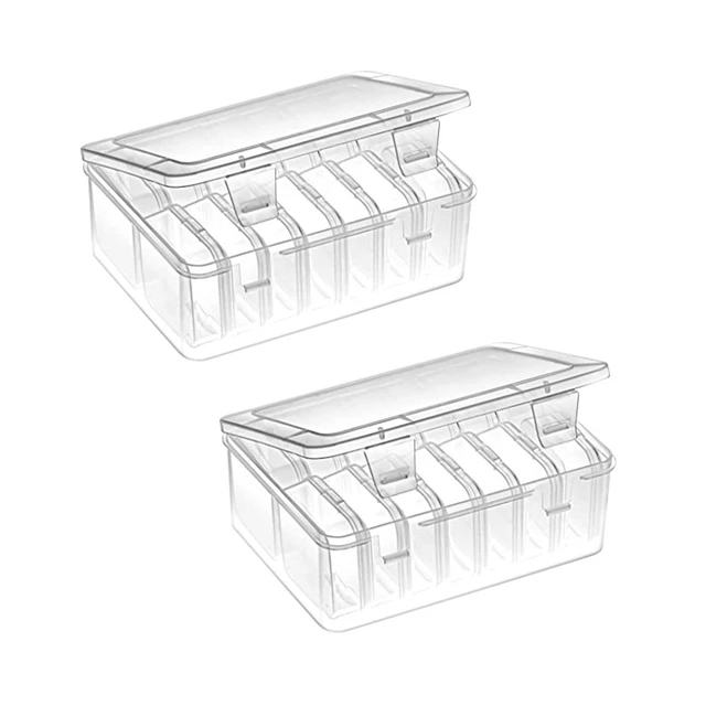 20pcs Small Round Transparent Plastic Box PP Box Product Packaging PP  Storage Collections Container Box Case - AliExpress