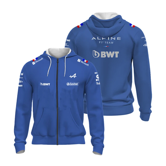 2022 Alpine F1 Team New Formula One Racing Suit Men's Quick Dry Hoodie  Racing Fan Party Moto Motorcycle Riding Suit Oversized - Hoodies u0026  Sweatshirts - AliExpress