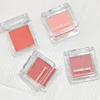 Face Blusher Matte Natural Cheek Tint Brighten Face Waterproof Face Contouring Cosmetics Blush Powder Soft Female Makeup 1pcs 2