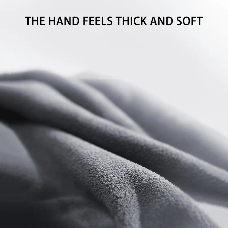 1PC Microfiber Car Wash Towel Soft Drying Cloth Car Body Towels Double Layer Plush Thicken Water Absorption Rag microfiber towel microfiber cleaning cloths microfiber washing towel car washing towel microfiber car towel microfiber towels cleaning cloth fiber towel car drying towel