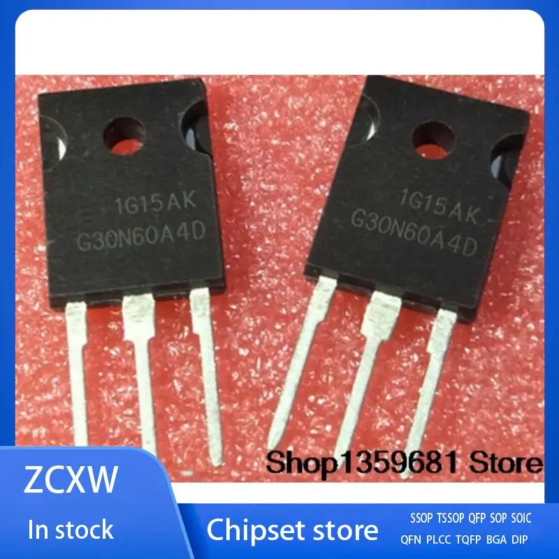 

Новинка, 10 шт., HGTG30N60A4D, HGTG30N60A, G30N60A4D, 30N60A, Фэйрчайлд, IGBT, N-CH, SMPS, 600 В, 60A TO-247