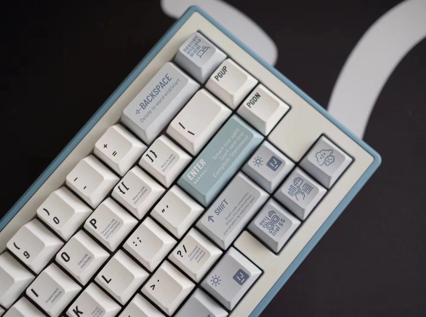 personalizados, Keycaps, Perfil cereja, 5 lados, DYE, SUB, PBT, Conjunto completo