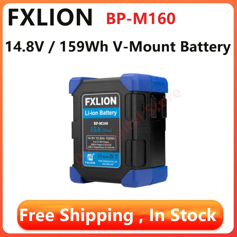 

FXLION BP-M160 BP-M210 BP-M300 V-Mount Battery Camera Lithium Battery